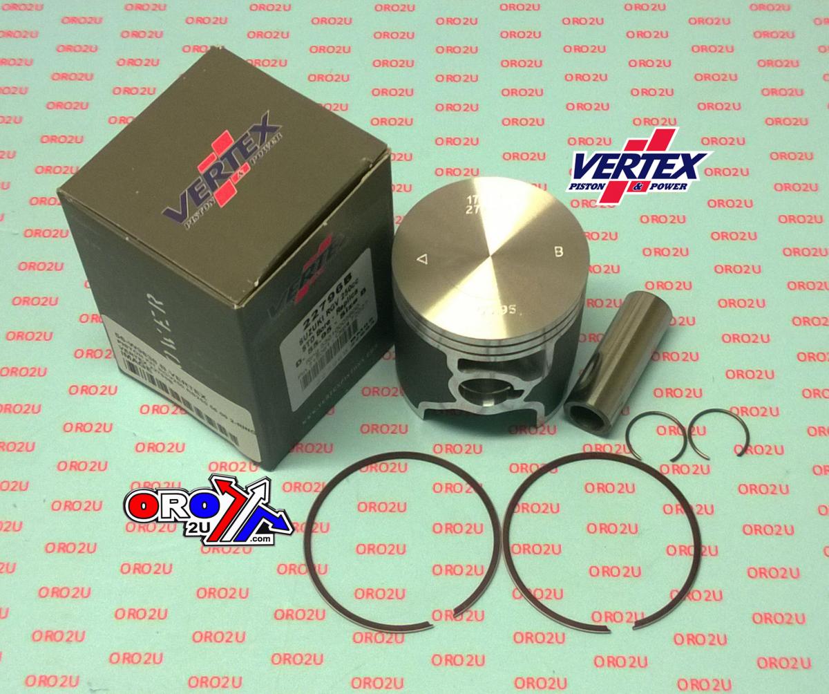 Vertex Piston Kit Vertex 56.0 E Suzuki Rgv 250/aprilia RS250, Vertex 22796e 2 Rings