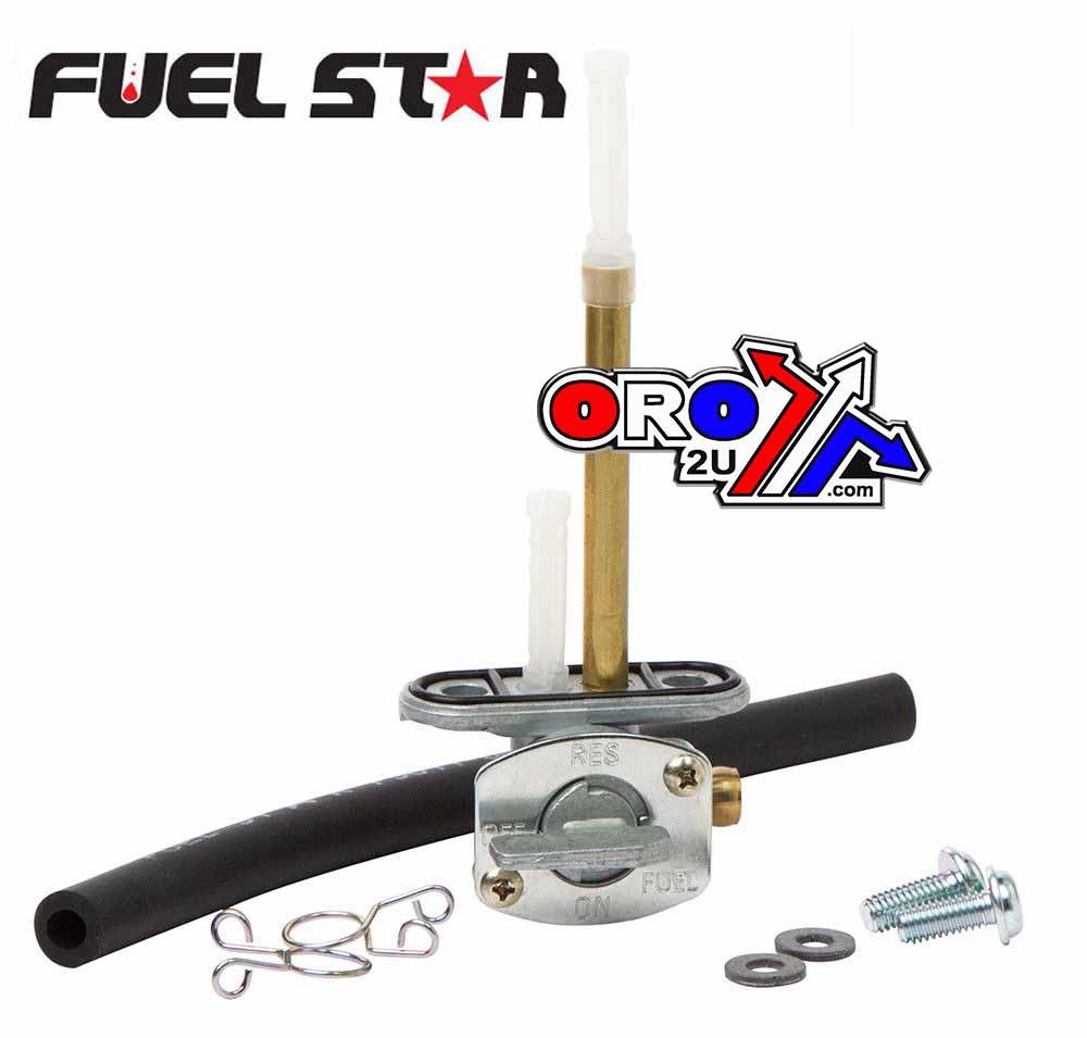 Hot Rods Fuel Valve Kit CRF450X 05-07, Fuel Star FS101-0113 Honda Dirt, Tape / Petcock / Clips / Pipes / Bolts
