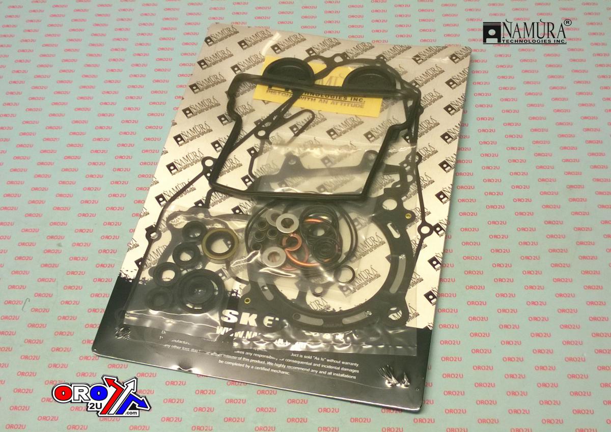Namura Technologies Gasket Full Set 2016-18 KX450F, Namura Nx-20088f, No Oil Seals!!