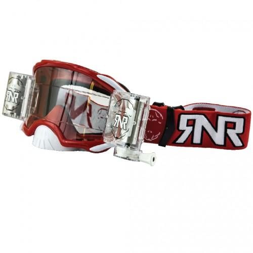 Rip-N-Roll Rnr Platinum WVS-V2 48MM, Red Goggle, Roll Off, GAC45, Wide Vision System
