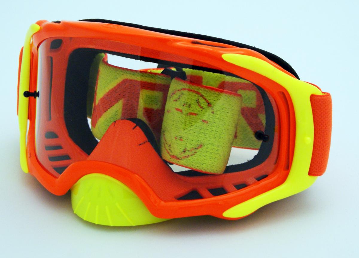 Rip-N-Roll Rnr Platinum Tear Off, Orange Flo Goggle, GAT46, Tear Off