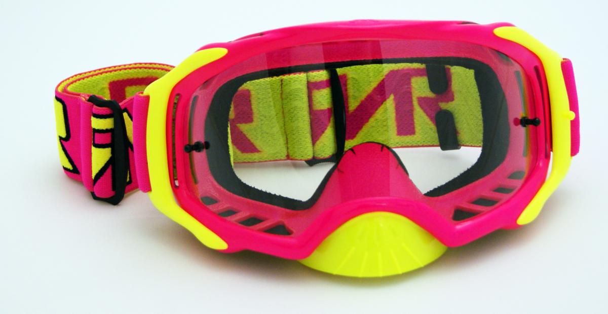 Rip-N-Roll Rnr Platinum Tear Off, Pink Flo Goggle, GAT69, Tear Off