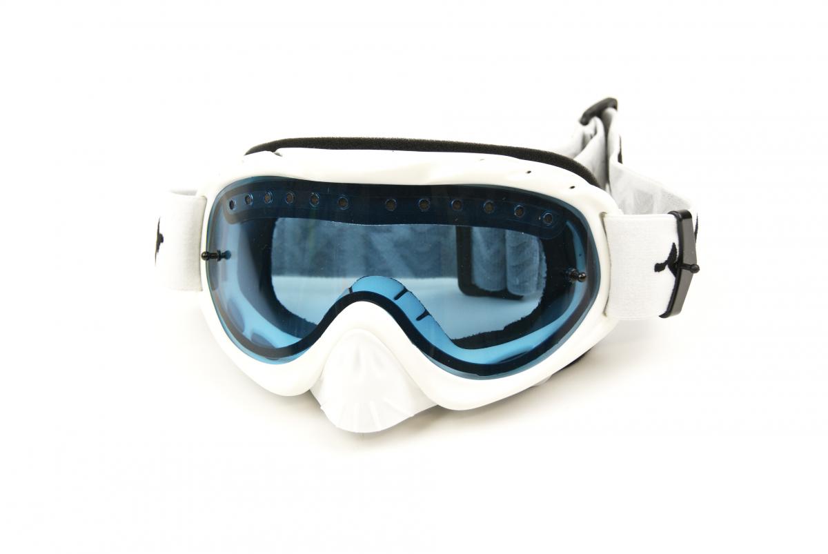 Rip-N-Roll Rnr Hybrid White Vented Lens, White Goggle, GH22DV, Vented Lens