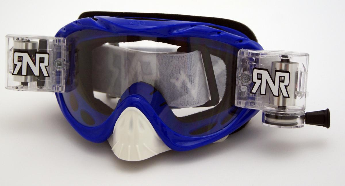 Rip-N-Roll Rnr Hybrid Nobo Blue Fully Loaded Roll Off, Nobo Blue Goggle, GH441, Roll & Tear Off