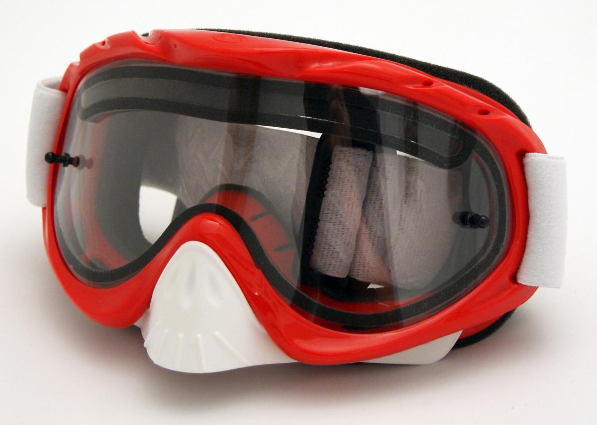 Rip-N-Roll Rnr Hybrid Red Vented Lens, Red Goggle, GH45DV, Vented Lens