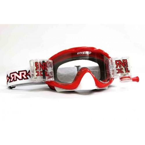 Rip-N-Roll Rnr Hybrid Red XL Roll & Tear Off, Red Goggle, 36MM Roll Off, GH45XL, Roll & Tear Off
