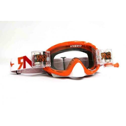 Rip-N-Roll Rnr Hybrid Orange Fully Loaded Roll Off, Orange Goggle, GH461, Roll & Tear Off