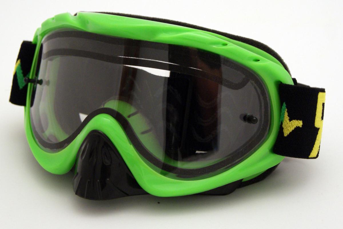 Rip-N-Roll Rnr Hybrid Lime Green Vented Lens, Lime Green Goggle, GH471DV, Vented Lens