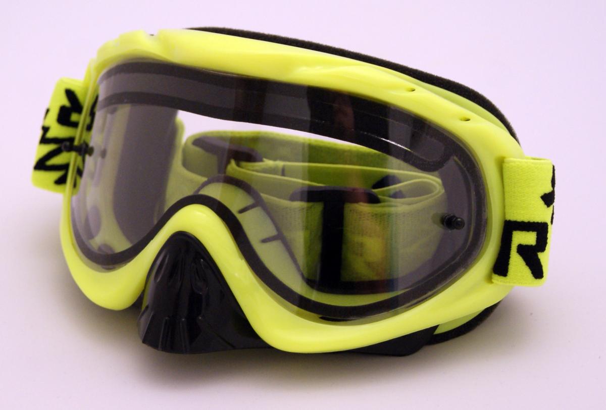 Rip-N-Roll Rnr Hybrid Psycho Yel Vented Lens, Psycho Yellow Goggle, GH61DV, Vented Lens