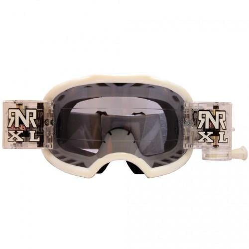 Rip-N-Roll Rnr Colossus White XL Roll & Tear Off, White Goggle, 36MM Roll Off, GX22XL, Roll & Tear Off