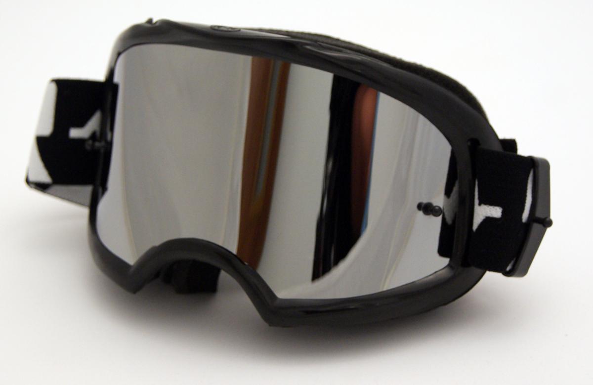 Rip-N-Roll Rnr Colossus Black Mirrored Lens, Black Goggle, GX23M, Mirrored Lens