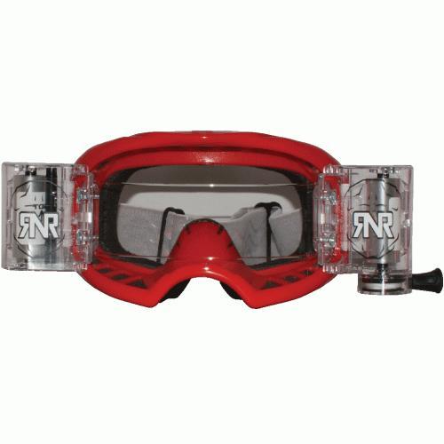 Rip-N-Roll Rnr Colossus Red Wvs-v.2 48MM, Red Goggle, Wide Vision System, GXC45, Roll & Tear Off