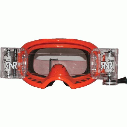 Rip-N-Roll Rnr Colossus Orange Wvs 48MM, Orange Goggle, Wide Vision System, GXX46, Roll & Tear Off