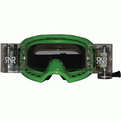 Rip-N-Roll Rnr Colossus Green Wvs 48MM, Green Goggle, Wide Vision System, GXX47, Roll & Tear Off