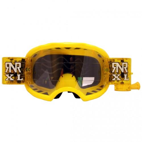 Rip-N-Roll Rnr Colossus Yellow XL Roll & Tear Off, Yellow Goggle, 36MM Roll Off, GX48XL, Roll & Tear Off