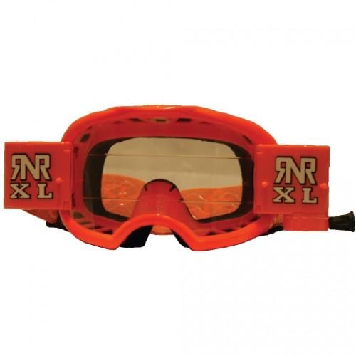 Rip-N-Roll Rnr Colossus Neon Orange XL Roll & Tear Off, Neon Orange Goggle, 36MM Roll Off, GX66XL, Roll & Tear Off