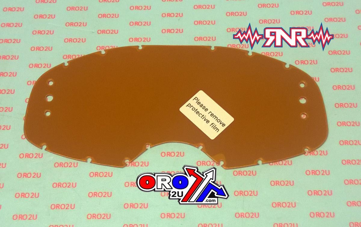 Rip-N-Roll Colossus XL Roll Off Lens Orange 36MM, Anti Fog, Anti Scratch, LOR00