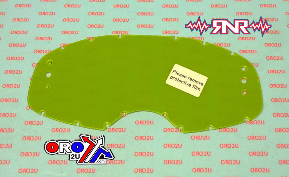Rip-N-Roll Colossus XL Roll Off Lens Yellow 36MM, Anti Fog, Anti Scratch, LYR00