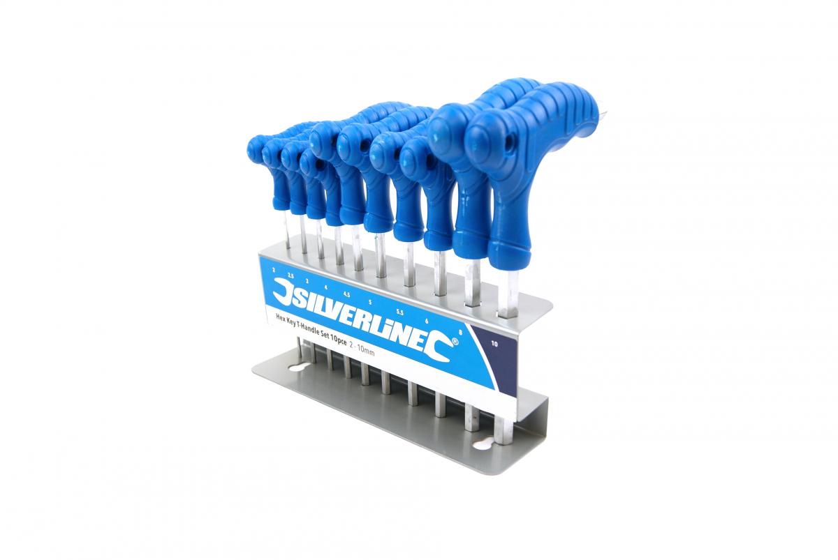 Toolstream T Handle Allen Key Set 10pcs. 00-112.each Best-quality