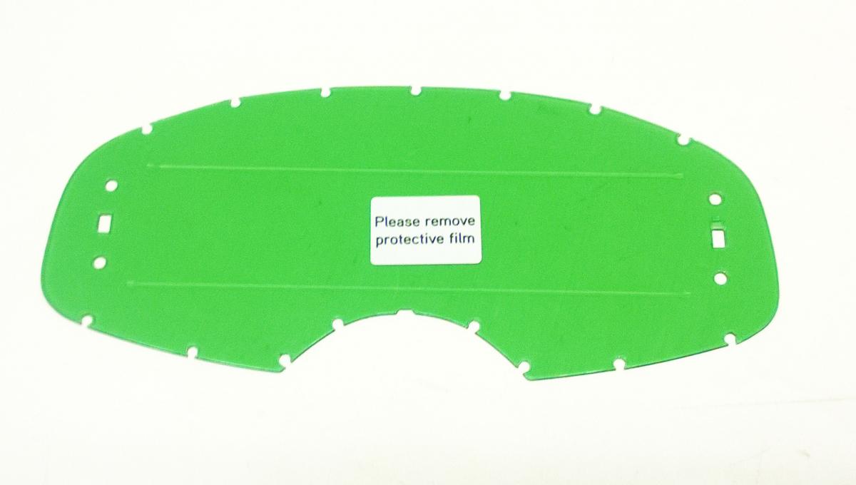 Rip-N-Roll Platinum Roll Off Lens Green Lined Fit, Afs, LGR66R