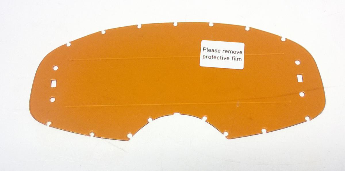 Rip-N-Roll Platinum Roll Off Lens Orange Lined Fit LOR66R