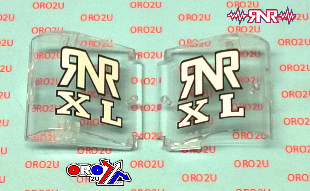 Rip-N-Roll Rnr Repl. Door Set 36MM, Replacement Door Set, Clear DS04XL