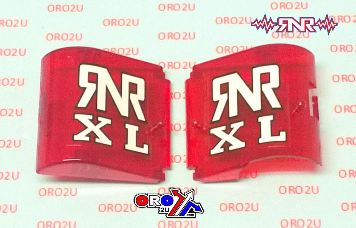 Rip-N-Roll Rnr Repl. Door Set 36MM, Replacement Door Set, Red DS04XL