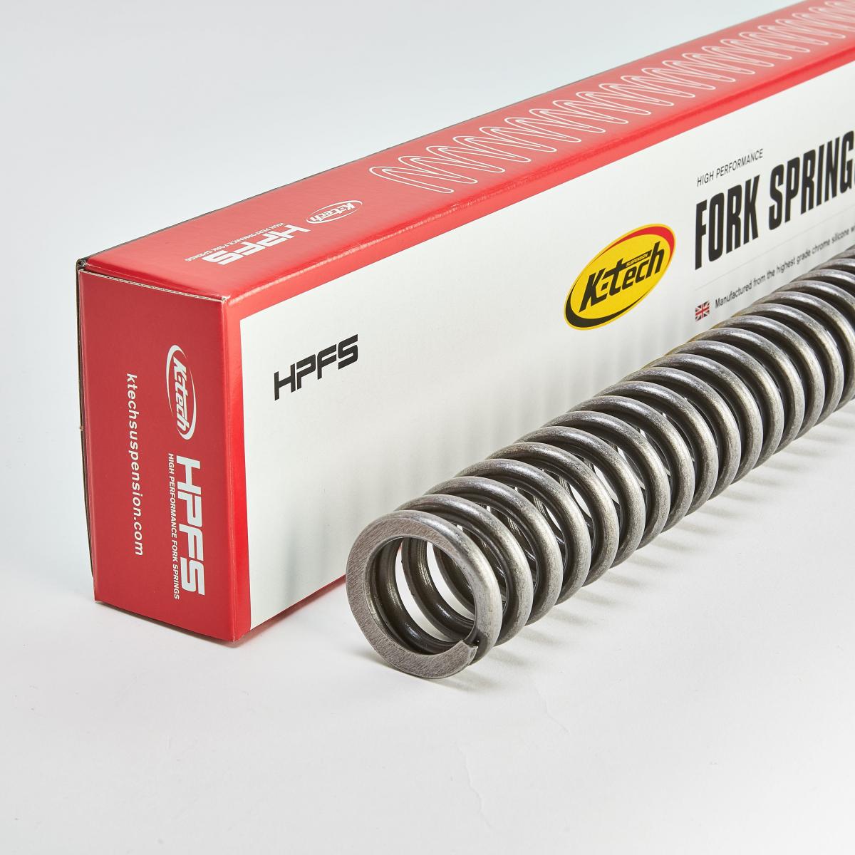 K-Tech Suspension Front Fork Spring 8.4n -(single), 45-660-84, High Performance Fork Spring, K-tech Suspension