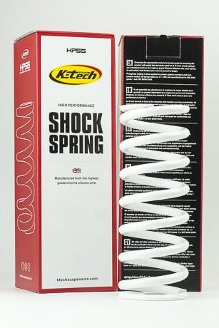 K-Tech Suspension Shock Absorber Spring - 45n (47x210) White, 47-210-45, High Performance Shock Spring, K-tech Suspension