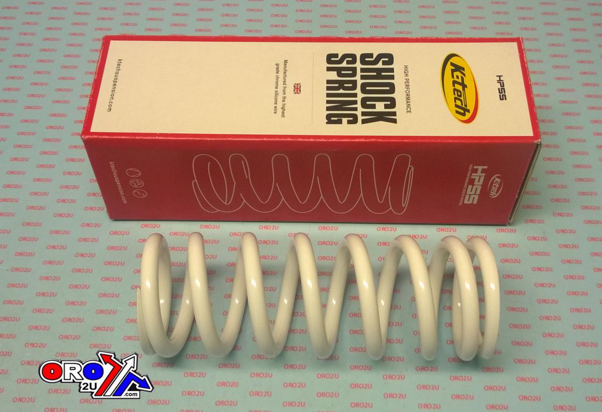 K-TECH Shock Absorber Spring -51-54-57N White, 59-225-515457, HIGH PERFORMANCE SHOCK SPRING, K-TECH SUSPENSION