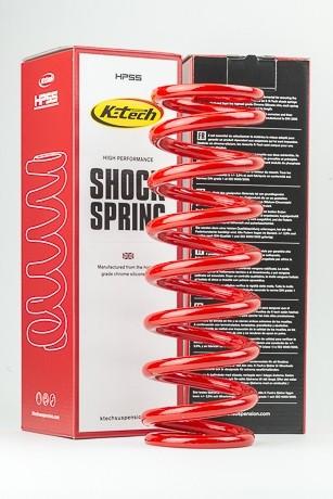 K-Tech Suspension Shock Absorber Spring -57.5n 46mm Red, 5962-270-575, High Performance Shock Spring, K-tech Suspension