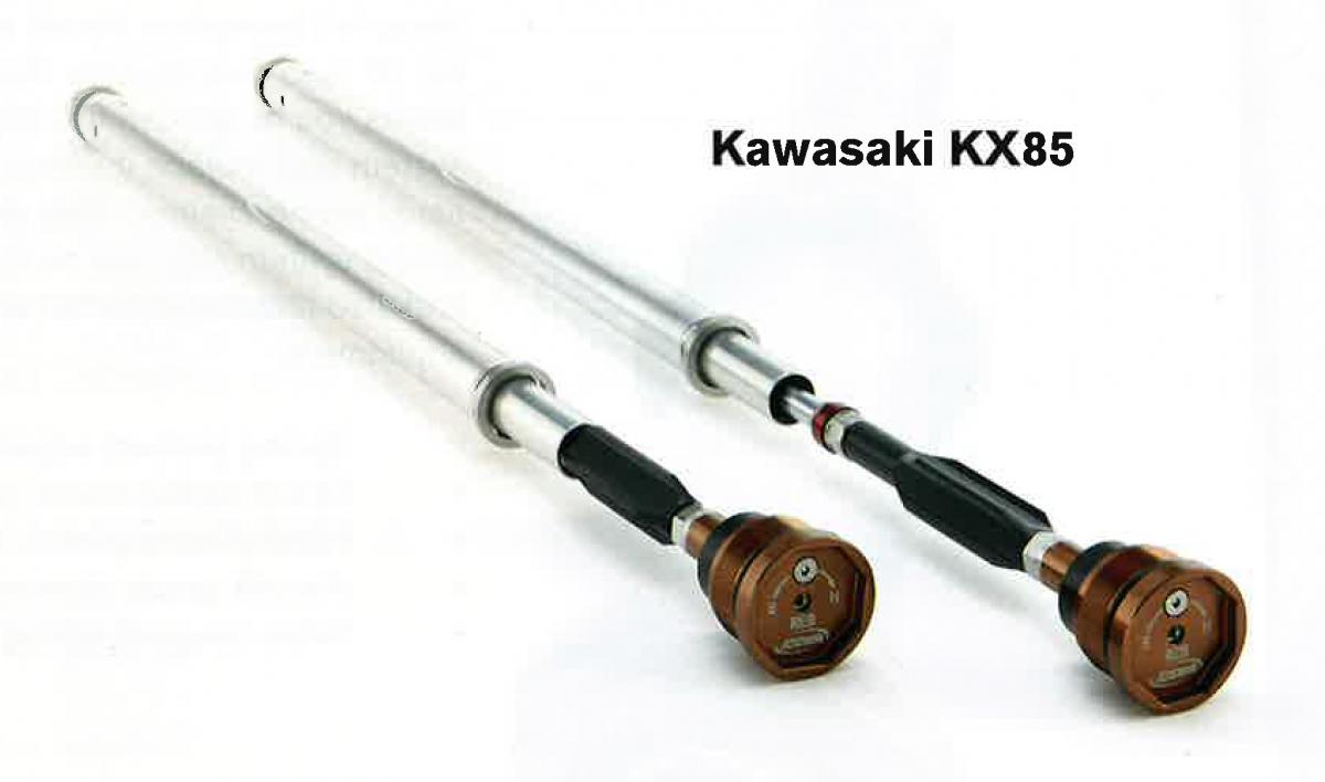 K-TECH DAMPING SYSTEM KX 85 14-17, FRONT FORK CARTRIDGES, KTECH, 120-014-150-085