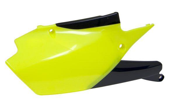 Rtech Plastics Side Panels 18-22 YZ450F, YZ250F 19-23, Neon Yellow/black Rtech, R-fiyzfgfnr18