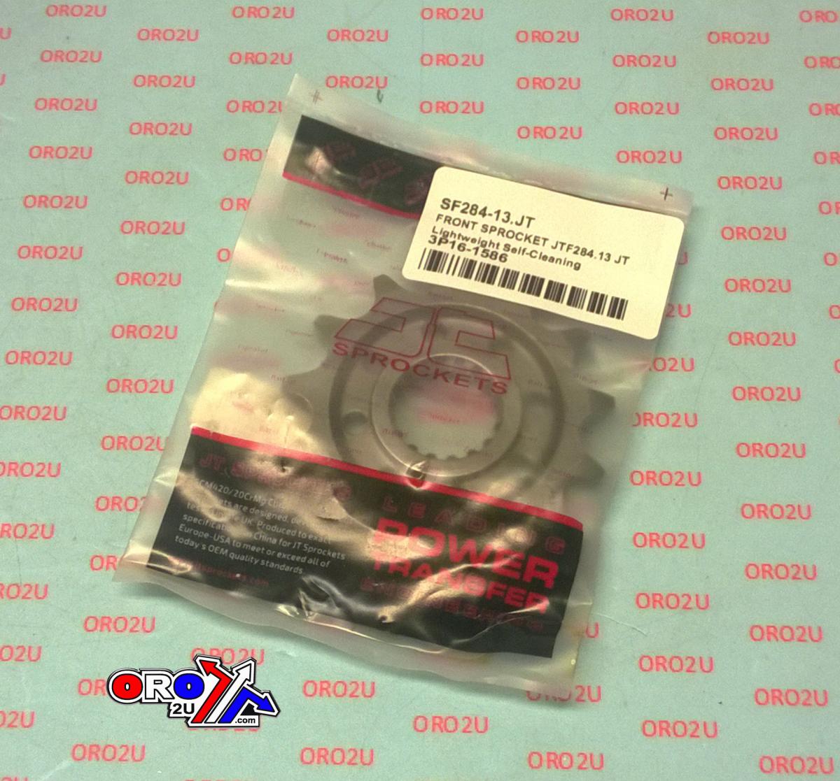 JT Front Sprocket JTF284.13 Jt, Lightweight Self-cleaning