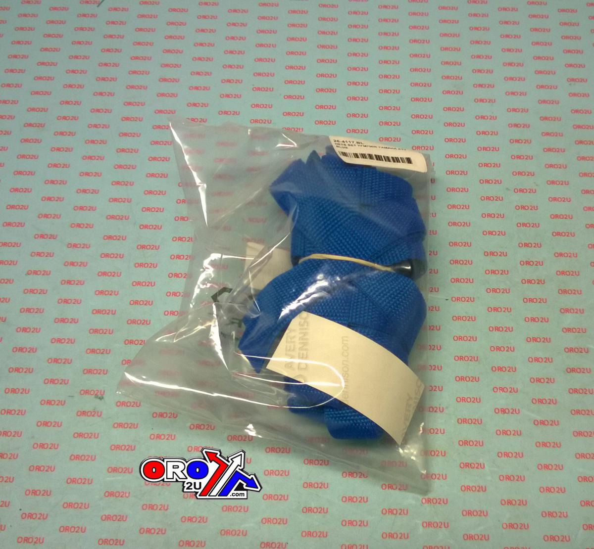 Rijomotor Nets Set YFM700R Yamaha ATV, Blue, 120607617