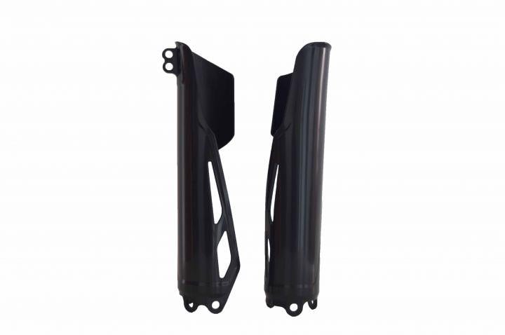 Rtech Plastics Lower Fork Guards CRF-r/CRF-rx/CRF-x 19-25, Black, Rtech R-pscrfnr0019