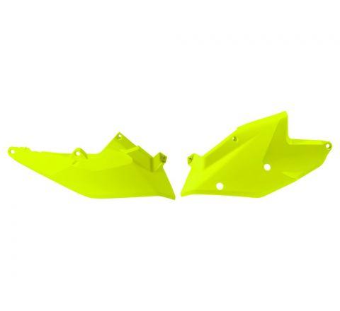 Rtech Plastics Side Panels 16-18 KTM SX/SX-F, Neon Yellow, Rtech R-fiKTMgf0016