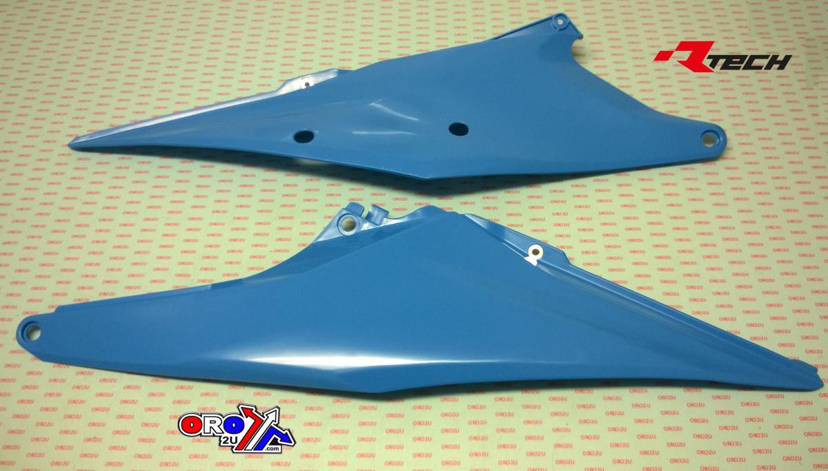 Rtech Plastics Side Panels 2019-22 KTM SX/SX-F, Vintage Light Blue, Rtech R-fiKTMcl0019