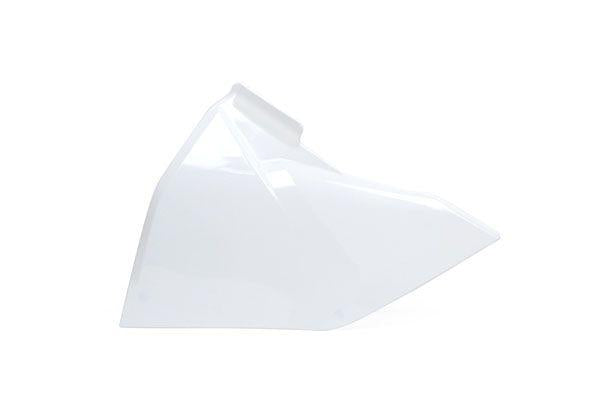 Rtech Plastics Air Box Side Panel 18-24 KTM85 SX, White, Rtech R-fiKTMbnsx185, Gasgas MC 85 2021-24