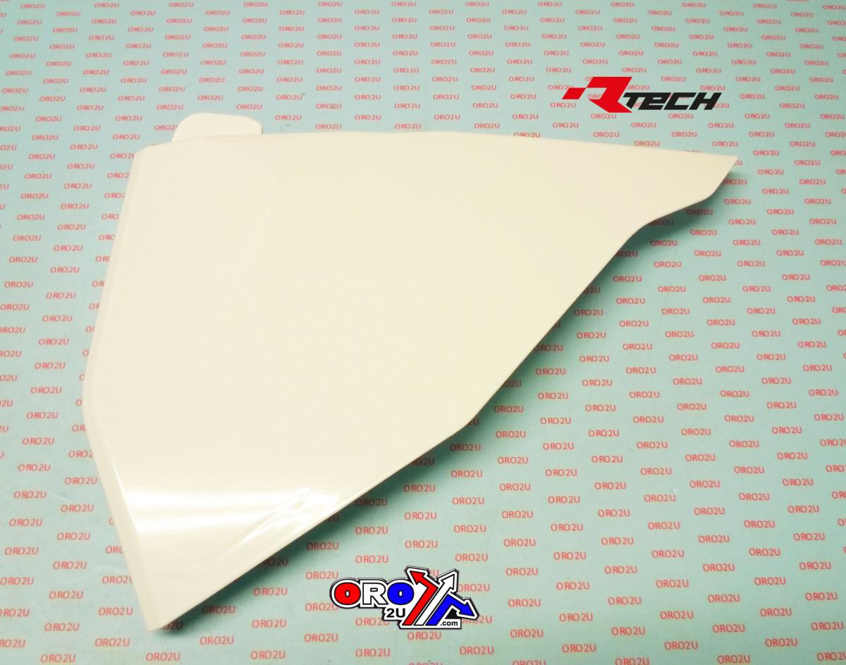 Rtech Plastics Air Box Side Panel 2019-22 KTM SX/SX-F, White, Rtech R-fiKTMbnsx19, SX/SX-F/XC/XC-F 19-21 Oem Colour