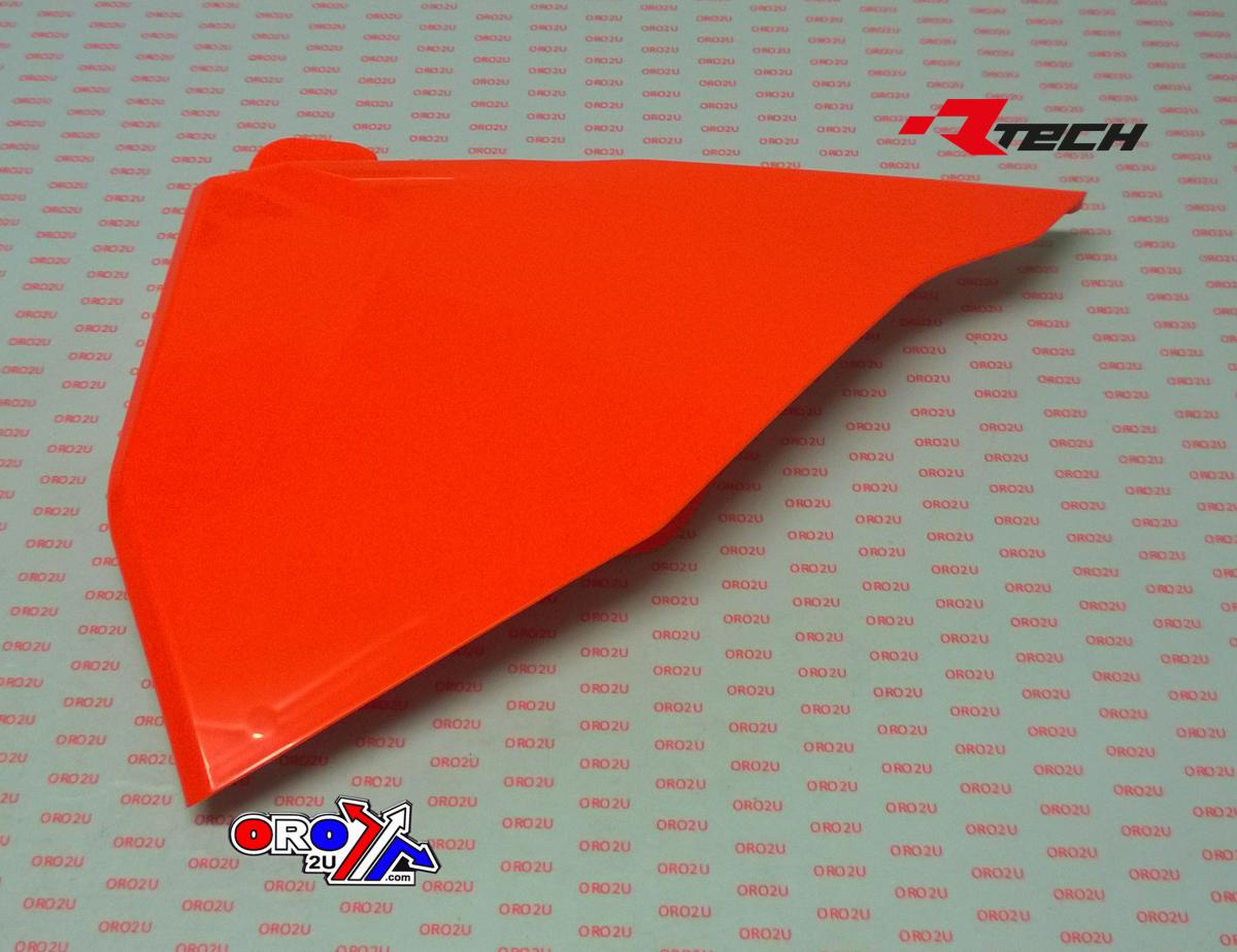 Rtech Plastics Air Box Side Panel 2019-22 KTM SX/SX-F, Orange, Rtech R-fiKTMarsx19, EXC/EXC-f/XC-w/XCF-W 2020 Oem Colour