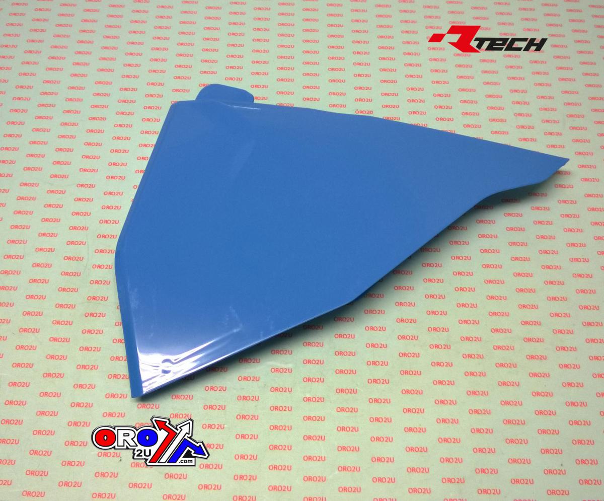 Rtech Plastics Air Box Side Panel 2019-22 KTM SX/SX-F, Vintage Light Blue, Rtech R-fiKTMclsx19