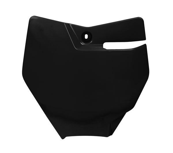 Rtech Plastics Front Number Plate 18-24 KTM85 SX, Black, Rtech R-tbKTMnr0185, Gasgas MC 85 2021-2024