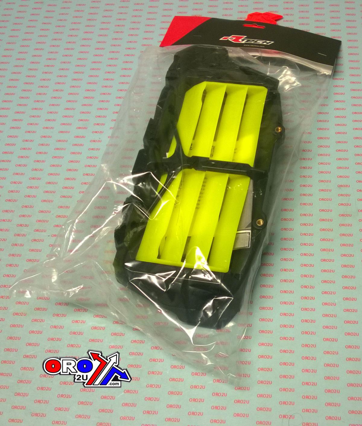 Rtech Plastics Rad Louvers 2019-25 KTM SX/SX-F, Neon Yellow, Rtech R-grKTMgf0019