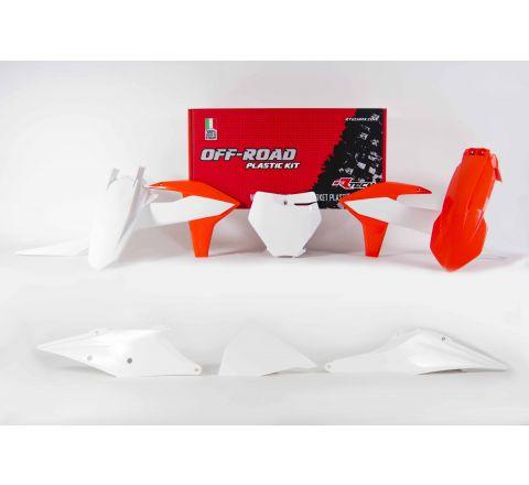 Rtech Plastics Plastic Kit/6 2019-22 KTM SX/SXF, Oem 2019-20 Colours, Rtech R-kitKTM-oem-599