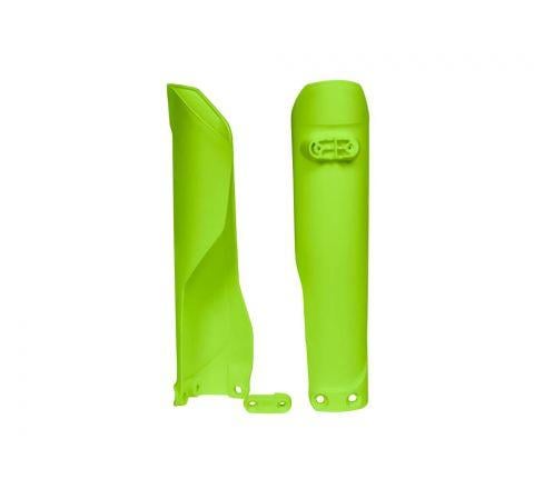 Rtech Plastics Fork Guards Husky 2016-22, Neon Yellow, R-rech R-pshsqgf0016
