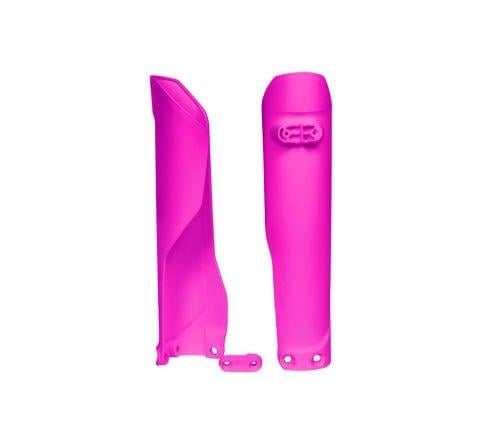 Rtech Plastics Fork Guards Husky 2016-22, Neon Pink, R-rech R-pshsqfu0016