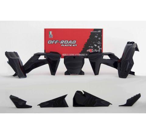 Rtech Plastics Plastic Kit/6 2019-22 TC/FC, Black, Rtech R-kithsq-nr0-599
