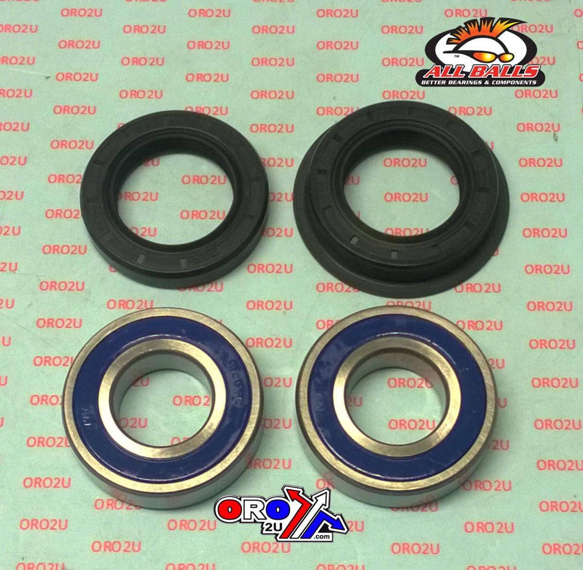All Balls Racing Wheel Bearing Kit Rear Kubotu Rtv 900-1140, Allballs 25-1741 UTV