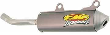 FMF Exhausts End of Line Titanium 2 Exhaust Silencer 03-17 KTM Husqvarna 85 SX Sxs XC TC 105 - Fmf 025066